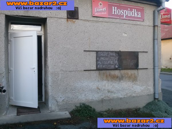 Pronajmu obchod v obci Ludmírov, části obce Ponikev.