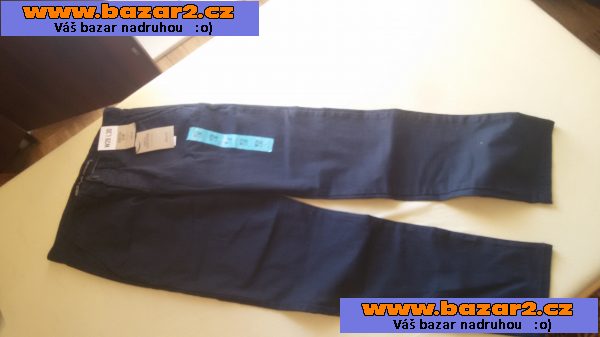 Chlapecké stretch slim chino kalhoty nové S 28/30 (170 posl. chlapec. velikost)