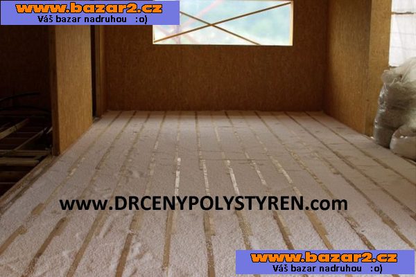 Drcený polystyren