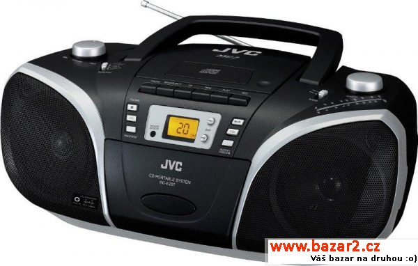 Přenosný radiomagnetofon JVC RC-EZ57