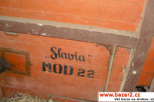 Mlátička Slavia model 22/sečka