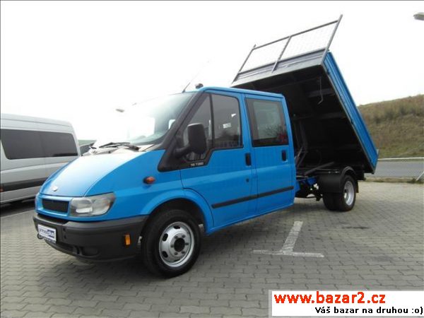 Ford Transit, 2.4 3-str.sklápěč TOP!! č.38.