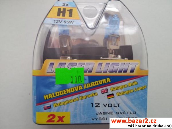 Autožárovka H1 12V 55W white laser 