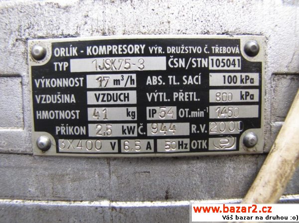 Kompresory Orlík