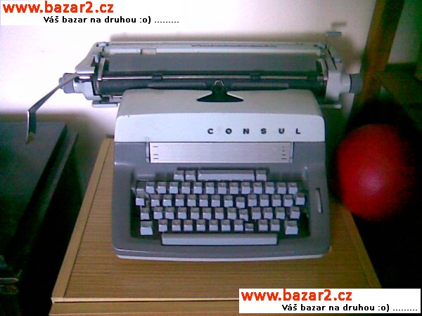 Psací stroj Consul