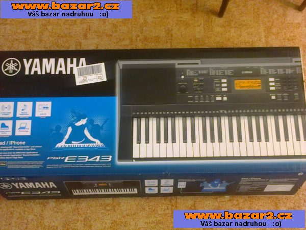 Yamaha PSR-E343 - NOVÉ