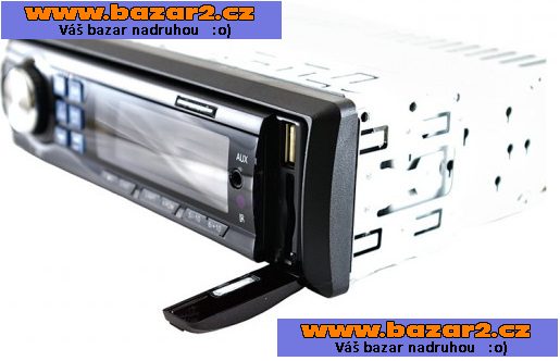 Autorádio MP3 USB/AUX/SD modré nové