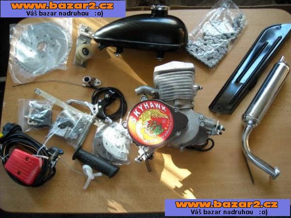 Přídavný motor na kolo GRUBEE Sky Hawk 66/80ccm
