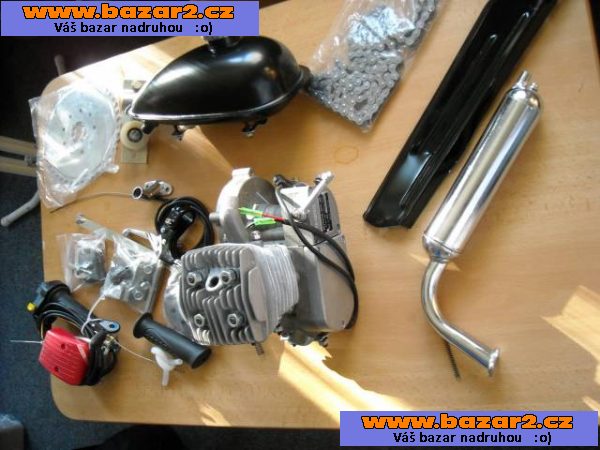 Přídavný motor na kolo GRUBEE Sky Hawk 66/80ccm