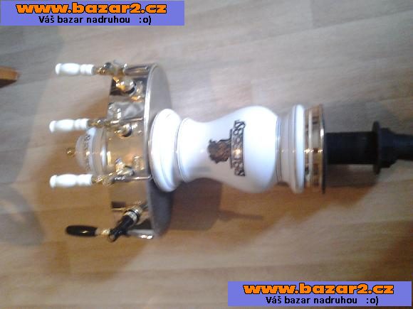  velká keramická pípa-radegast 4kohouty 