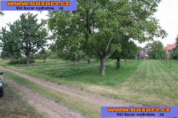 Prodej zahrady 744 m2, Prostějov