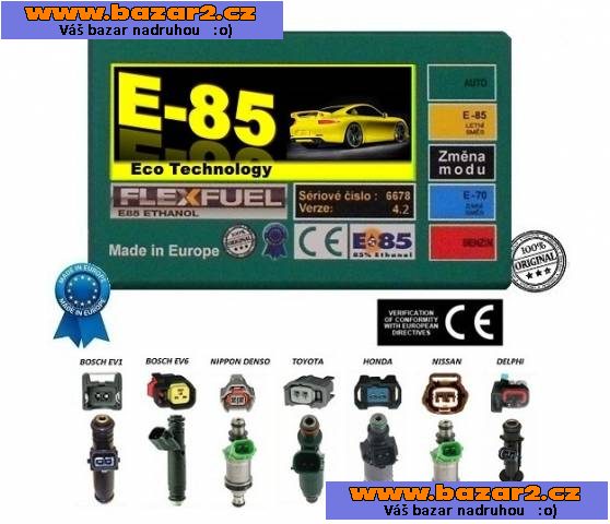 Autoethanol E85 Legální přestavba na Ethanol