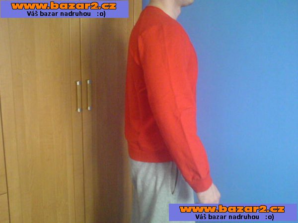 Pánská mikina Adidas červená vel. M