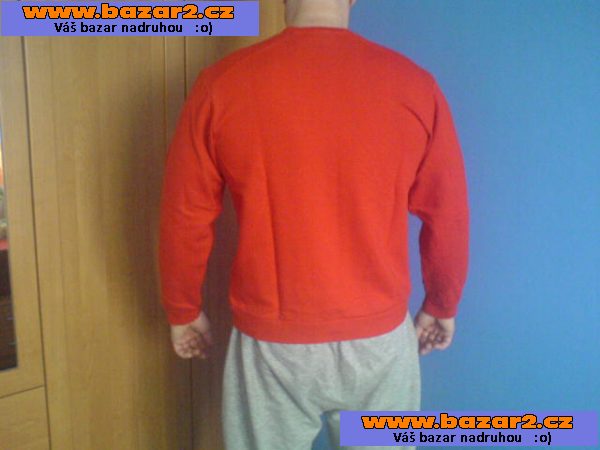 Pánská mikina Adidas červená vel. M