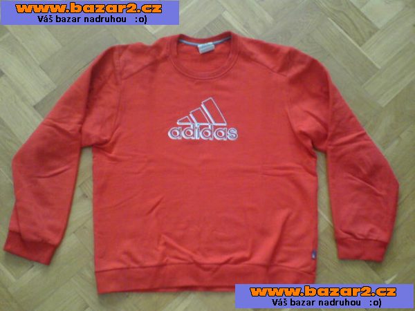 Pánská mikina Adidas červená vel. M