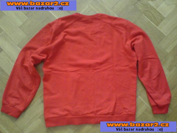 Pánská mikina Adidas červená vel. M