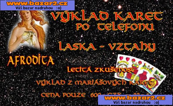 Výklad karet po telefonu