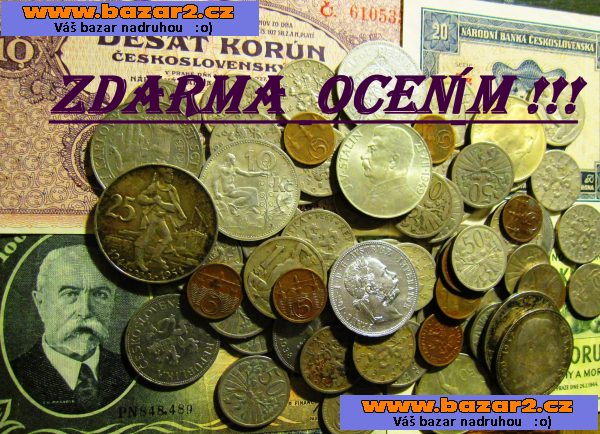 Zdarma ocením a koupím staré mince (Benešovsko)