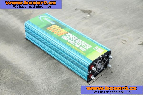 Měnič napětí 12V na 220V výkon 8000W max. 16000W