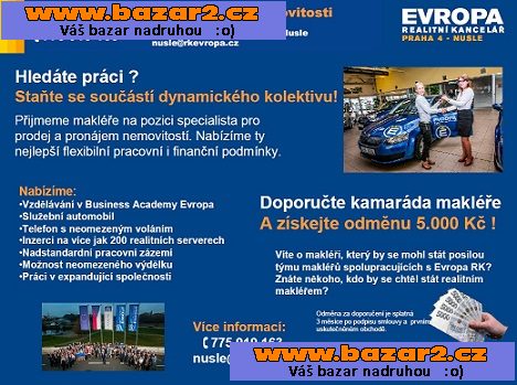 Máš zájem o zajímavou práci v oblasti realit?