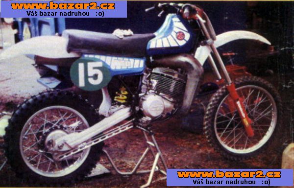 Nádrž ČZ 250 motokros