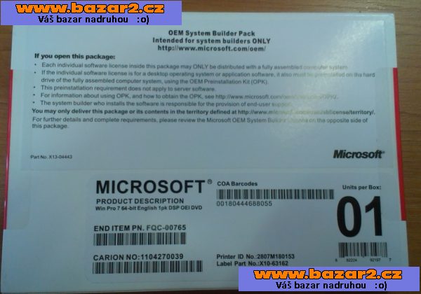 Windows 7 Professional 64-bit