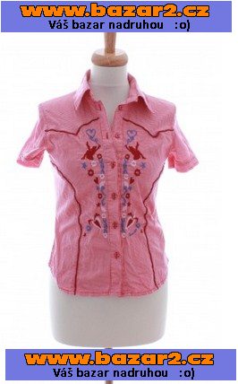 Vícebarevná Vintage Košile FIORUCCI