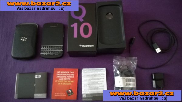 Blackberry Q10 +komplet příslušenství+pouzdro