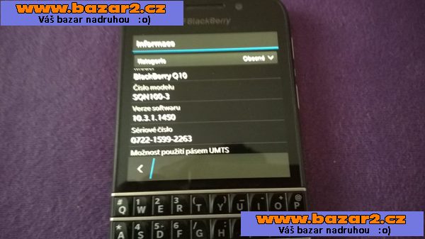 Blackberry Q10 +komplet příslušenství+pouzdro