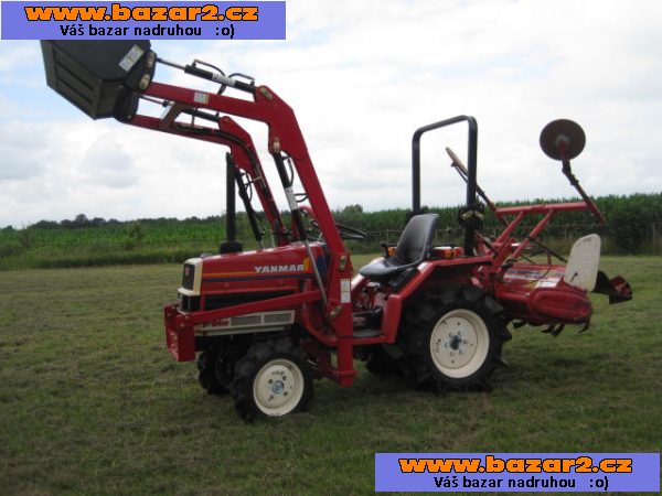 Yanmar TF1-40PG s čelním nakladačem + rotavátor