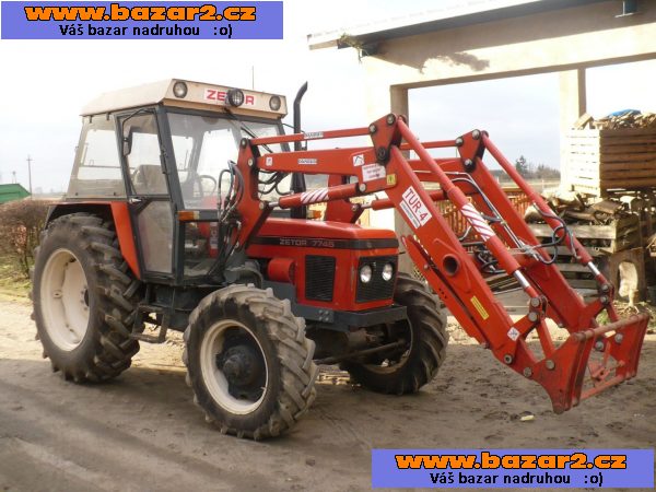 Zetor H7J7-L4A5 s čelním nakladačem 
