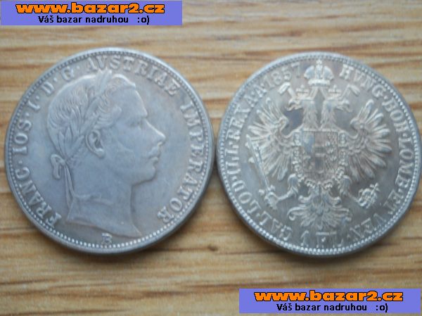Prodám Florin/Zlatník 1857 B - replika - viz.foto
