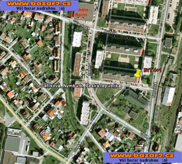 Prodej, byt 4+1, Nymburk