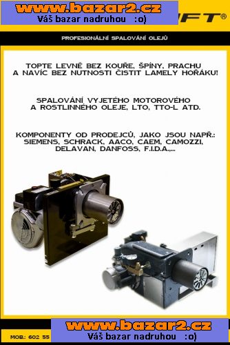 Hořák na vyjetý olej Powerkraft