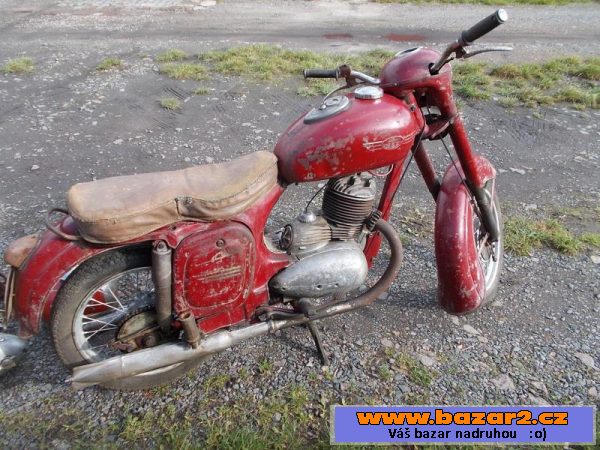 jawa 250 a díly