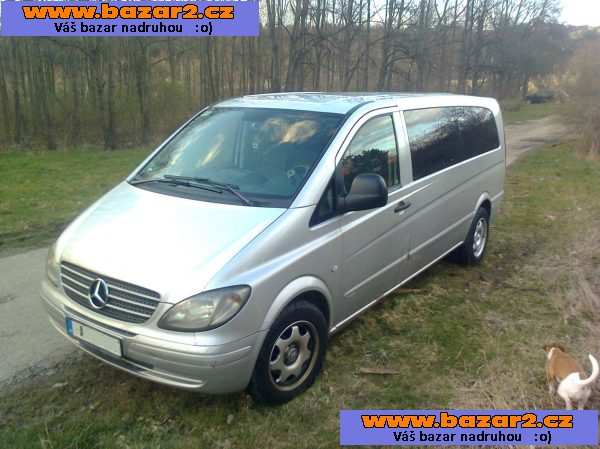 Mercedes-Benz Vito (2007), 115 CDI, 8+1 míst, EXTRALONG, nová STK