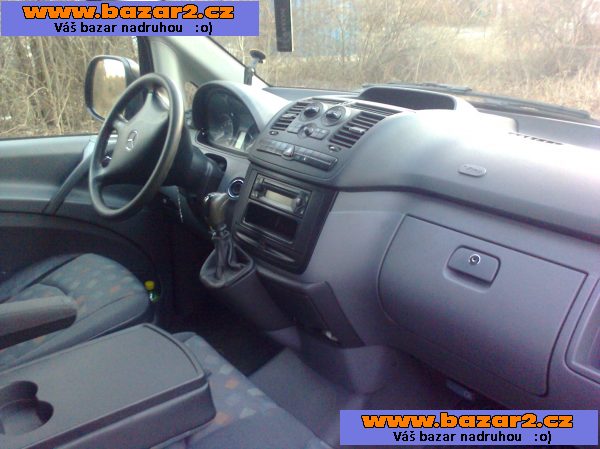 Mercedes-Benz Vito (2007), 115 CDI, 8+1 míst, EXTRALONG, nová STK