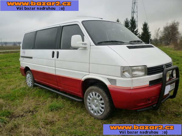 Prodám VW Multivan 2.5tdi, eko zaplaceno, ochrané rámy