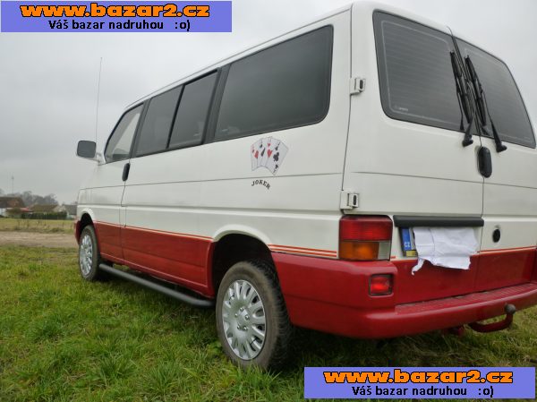 Prodám VW Multivan 2.5tdi, eko zaplaceno, ochrané rámy