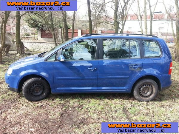 VW Touran 1,9 TDI GOAL, 77kw, r.v.06, 6 kvalt