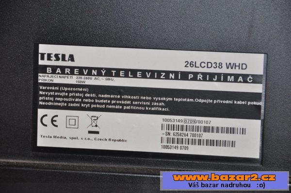 Tesla 26LCD38WHD