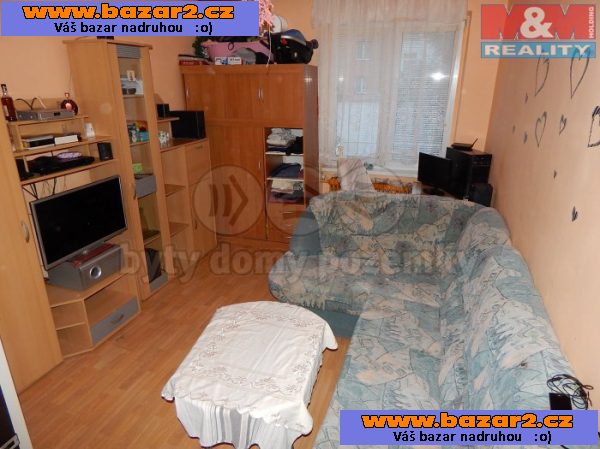 Prodej, byt 2+1, 49 m2, OV, Chomutov, ul. Mjr. Šulce