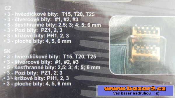 Sada bitů 20ks
