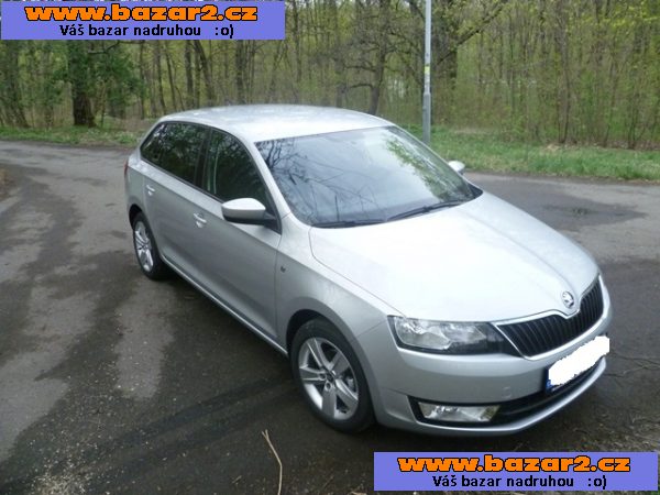 Přenechám Škoda Rapid Spaceback  TSI  model 2015