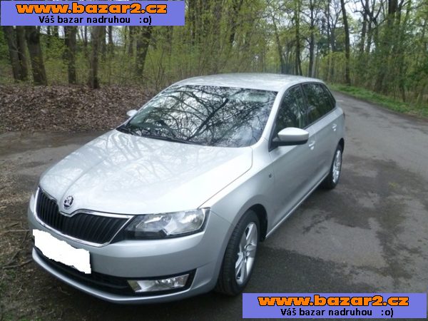 Přenechám Škoda Rapid Spaceback  TSI  model 2015