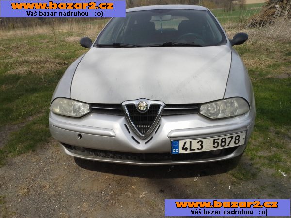Prodej náhradních dílů nebo celého auta ALFA ROMEO 156 vagon2.4 LEVNE!