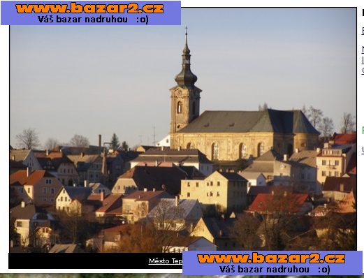 Město Teplá u M. Lázní, RD 4+1, řadový,třípodlažní, zahrádka