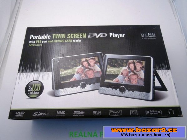 Duální DVD přehrávač 8873 