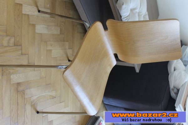 Dřevěné židle Ikea (4x) 