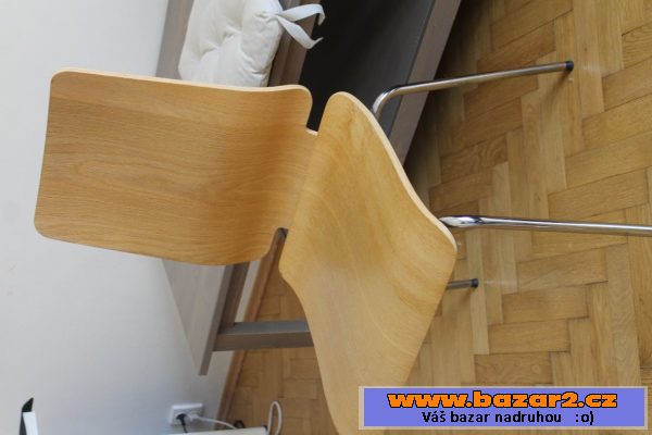 Dřevěné židle Ikea (4x) 